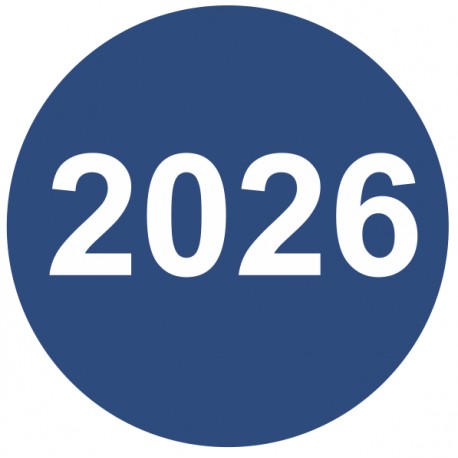 Etiquette Pastille 2026