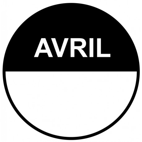 Etiquette rouleau avril Etiquette rouleau avril