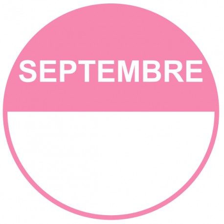 Autocollant rouleau septembre
