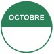Autocollant rouleau octobre