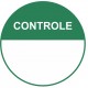 Autocollant pastille controlé