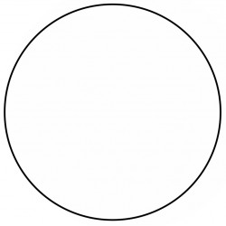 Etiquette pastille blanc