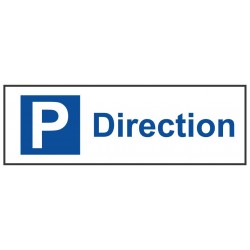 Panneau parking direction