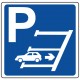 Panneau parking marche arrière
