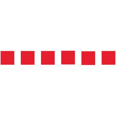 Autocollant bande adhésif vitres (carré couleur)