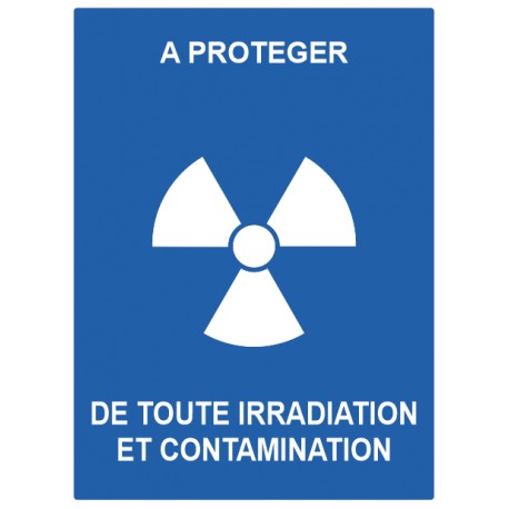 Panneau a protéger toute irradiation et contamination