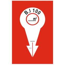 Panneau point d'eau B.l 100