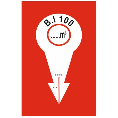 Panneau point d'eau B.l 100