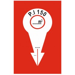 Panneau point d'eau P.l 150