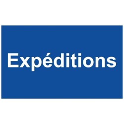 Panneau expéditions