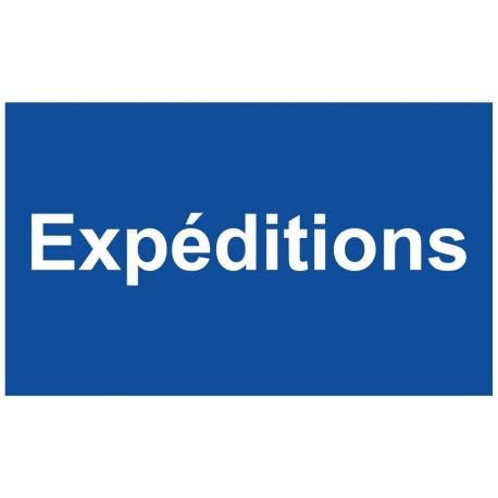 Panneau expéditions