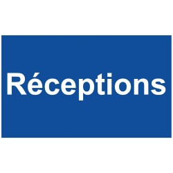Panneau parking réceptions