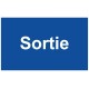 Panneau parking sortie
