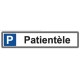 Panneau parking patientèle