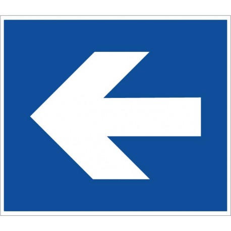 Panneau parking flèche directionnelle