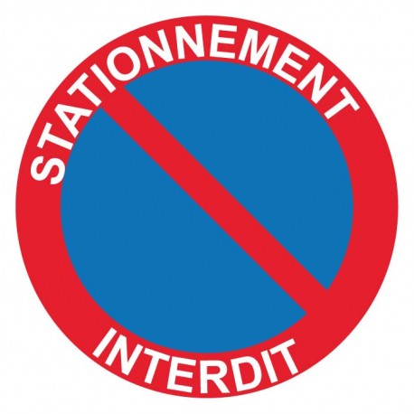 Panneau emplacement interdit