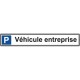 Panneau parking véhicule entreprise