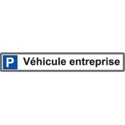 Panneau parking véhicule entreprise