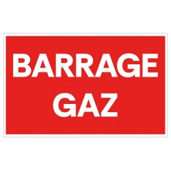 Panneau barrage gaz