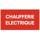 Panneau chaufferie électrique