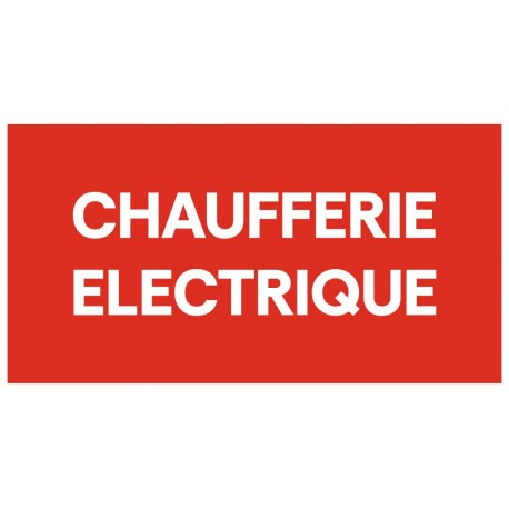 Panneau chaufferie électrique