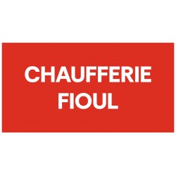 Panneau chaufferie fioul