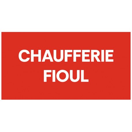 Panneau chaufferie fioul