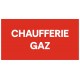 Panneau chaufferie gaz