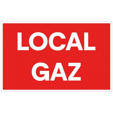 Panneau local gaz