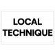 Panneau local technique