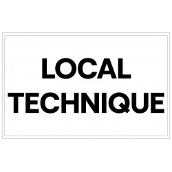 Panneau local technique