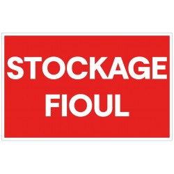 Panneau stockage fioul