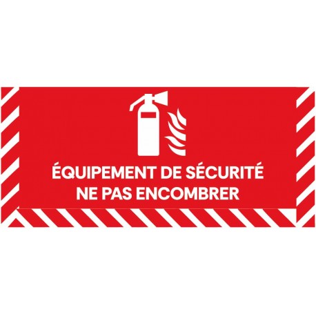 Adhésif sol équipement sécurité