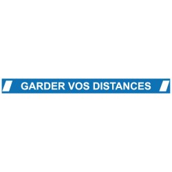 Marquage sol garder vos distances