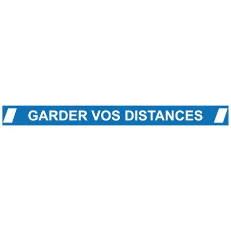 Marquage sol garder vos distances