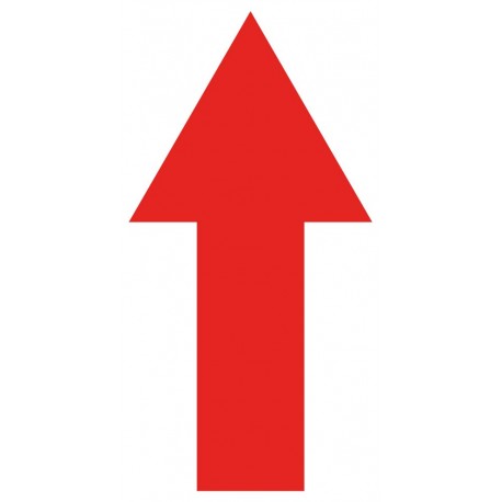 Adhésif marquage sol forme fléche