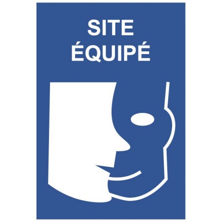 Panneau déficience Mentale handicap site équipé