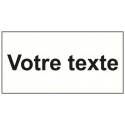 Magnet votre texte à personnaliser