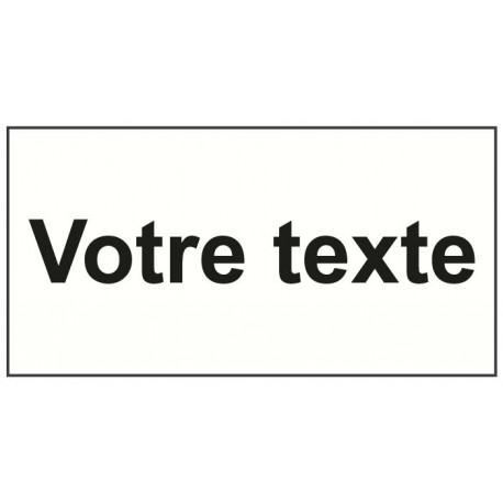Magnet votre texte à personnaliser