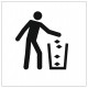 Panneau poubelles