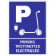 Pencarte stationnement trottinettes