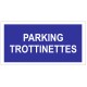 Autocollant parking trottinettes sans picto