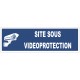 Panneau site sous vidéo surveillance