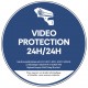 Panneau vidéo protection 24H / 24
