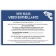 Affiche site sous surveillance RGPD