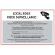 Plaque local sous surveillance