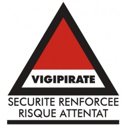 Panneau ou autocollant vigipirate