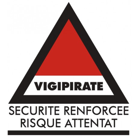 Panneau ou autocollant vigipirate