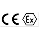 Etiquette CE ATEX