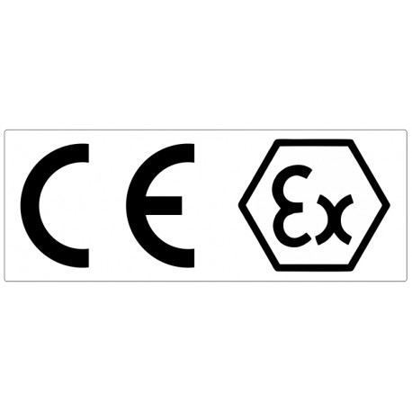Etiquette CE ATEX